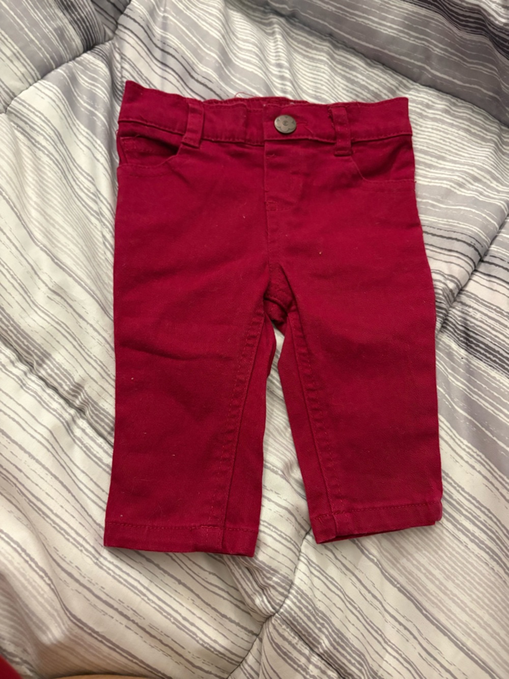 Garanimals deep raspberry red toddler pants